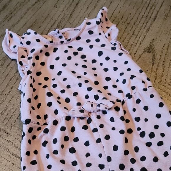 12 month girls polka dot jumpsuit First Impression - Picture 2 of 6